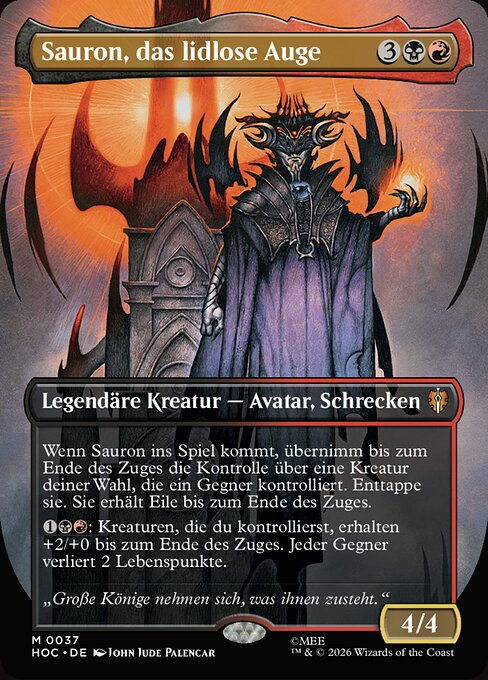 Sauron, the Lidless Eye