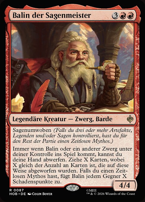 Balin, Loremaster
