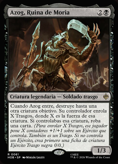 Azog, Moria's Ruin