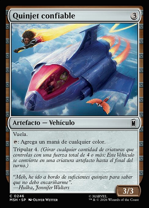 Dependable Quinjet