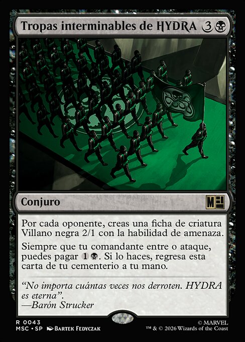 Endless Ranks of HYDRA