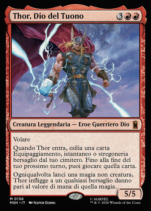 Thor, God of Thunder