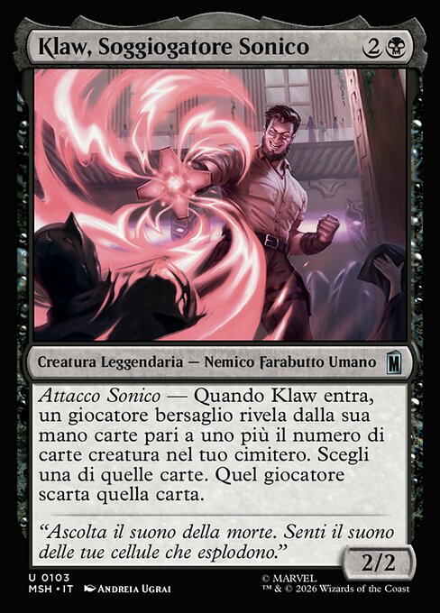 Klaw, Sonic Subjugator