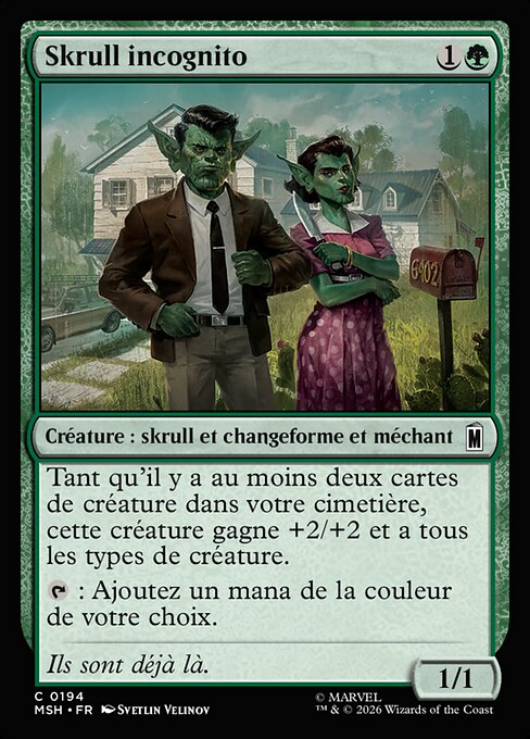 Undercover Skrull