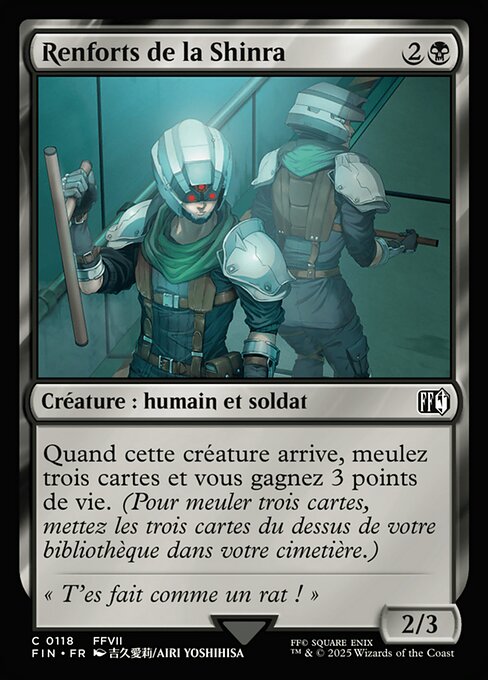 Shinra Reinforcements