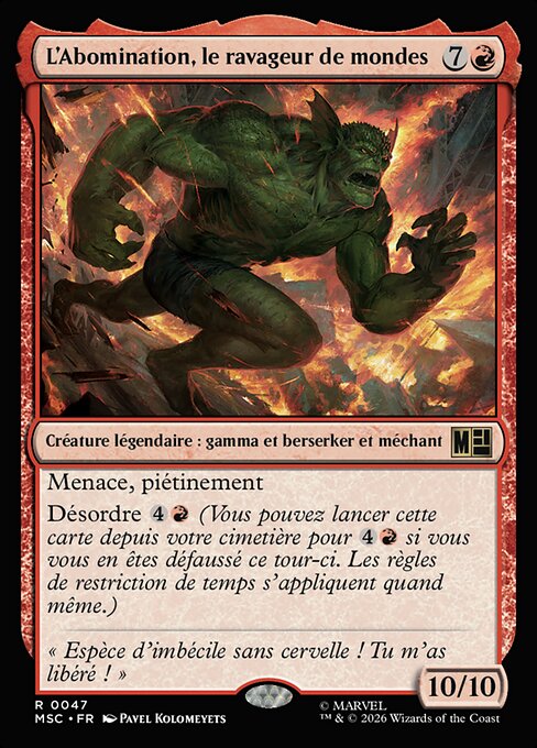 Abomination, World Ravager