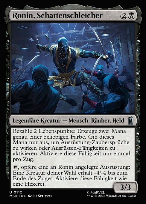 Ronin, Shadow Stalker