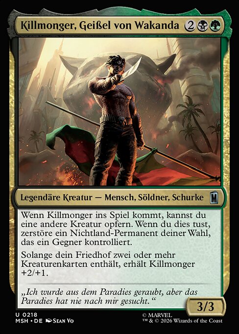 Killmonger, Scourge of Wakanda