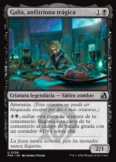 Gallia, Tragic Host