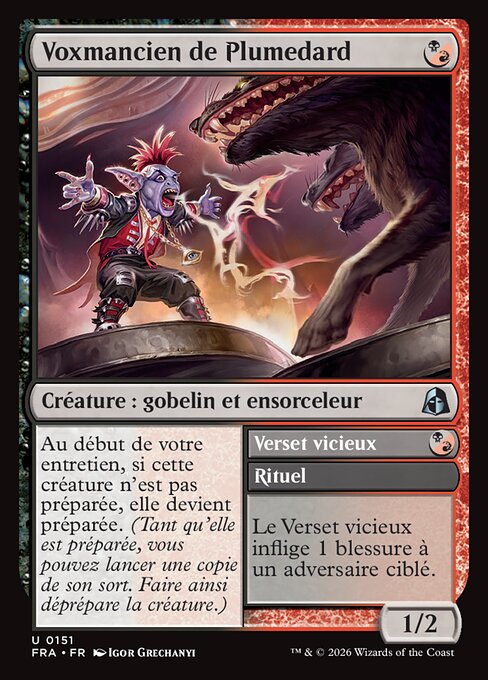 Stingerquill Voxmancer // Vicious Verse
