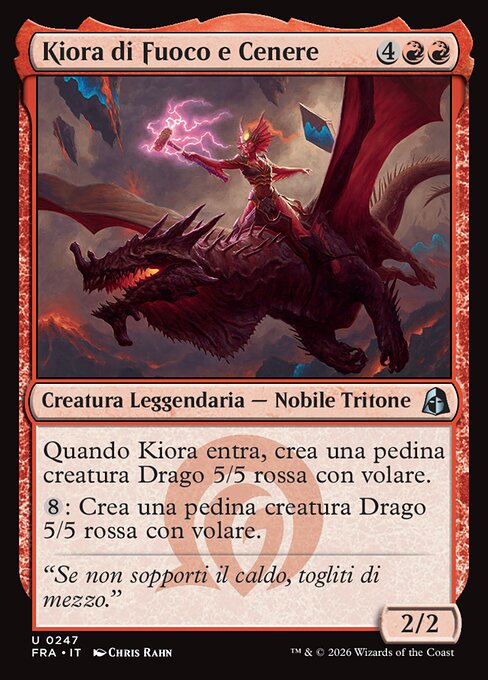 Kiora of Fire and Ashes