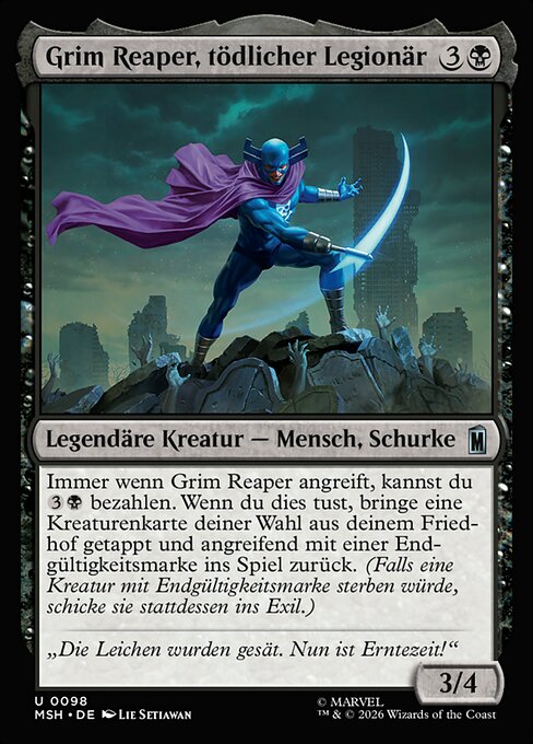 Grim Reaper, Lethal Legionnaire