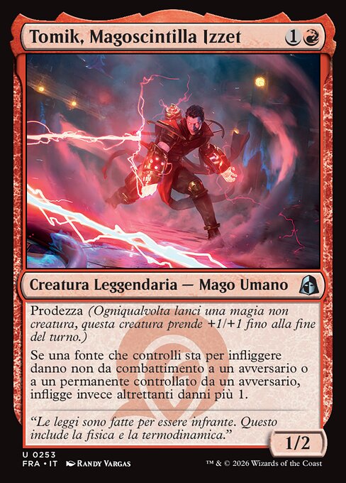 Tomik, Izzet Sparkmage