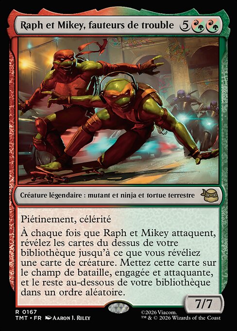 Raph & Mikey, Troublemakers