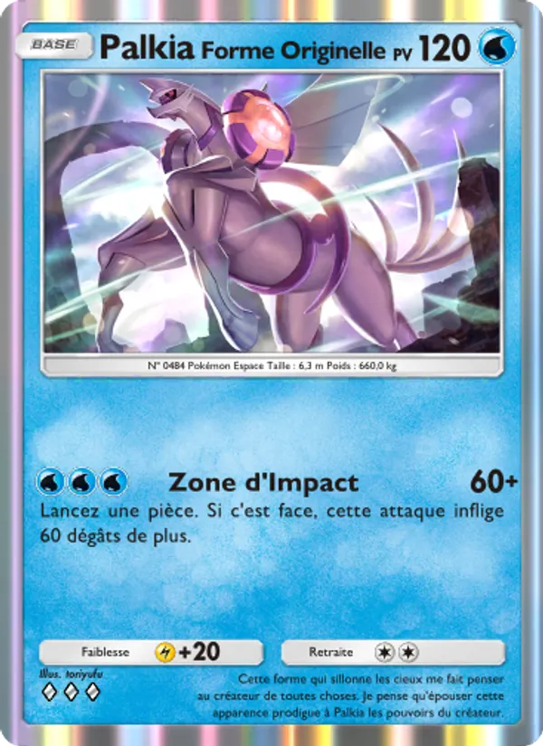 PalkiaForme Originelle