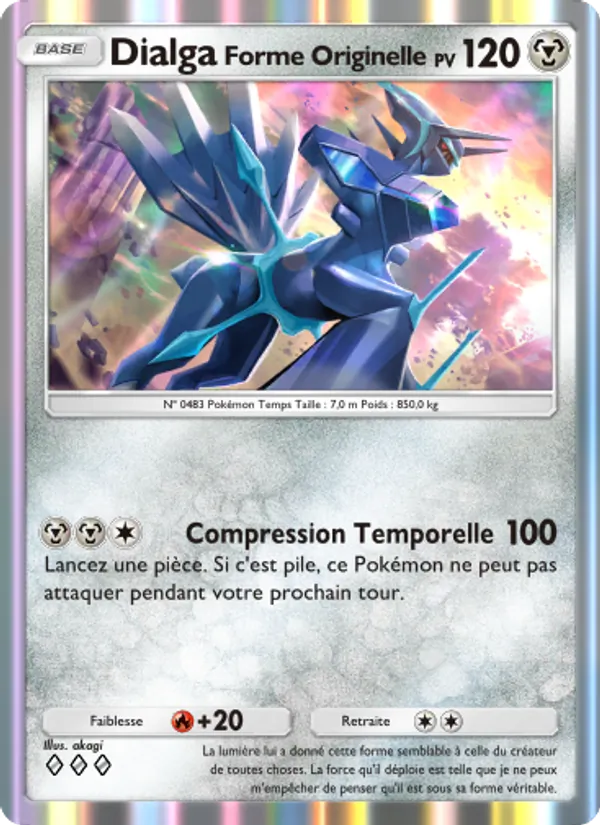 DialgaForme Originelle