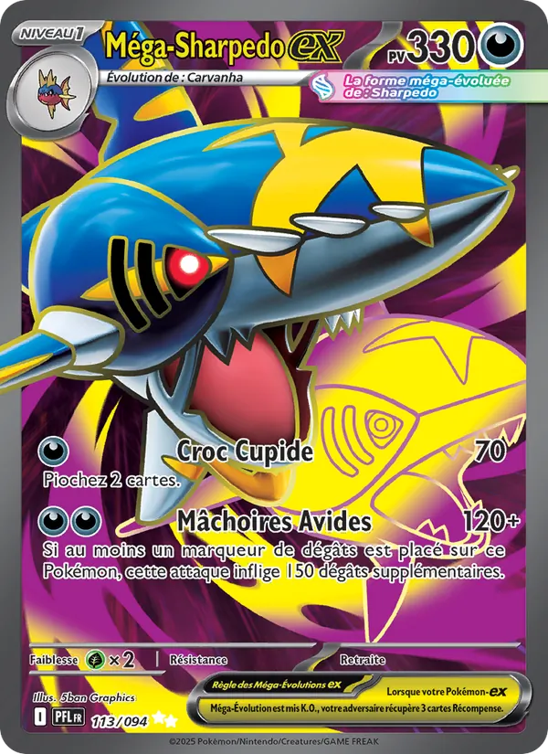 Méga-Sharpedo-ex