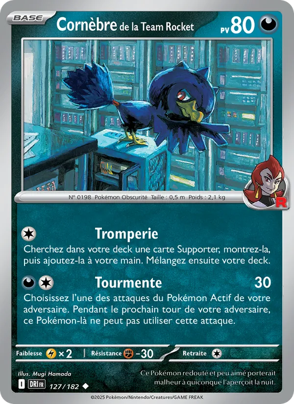 Cornèbre de la Team Rocket